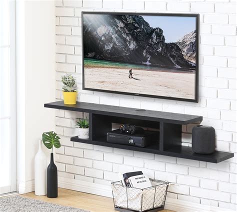 floating wall mount tv|floating wall mounted media consoles.